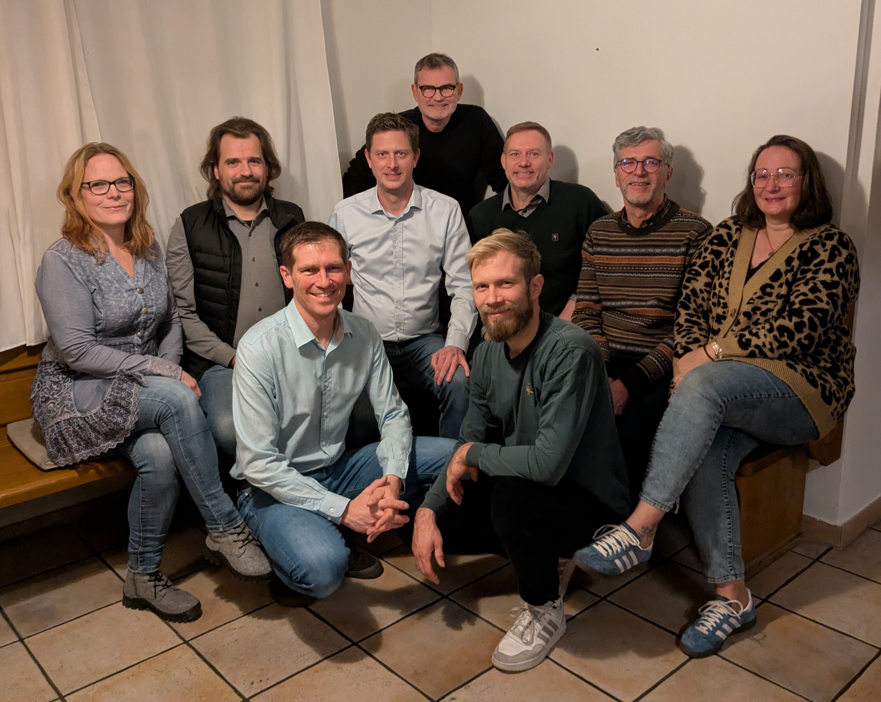 Die Mitglieder der Bürgerliste Tiefenbach